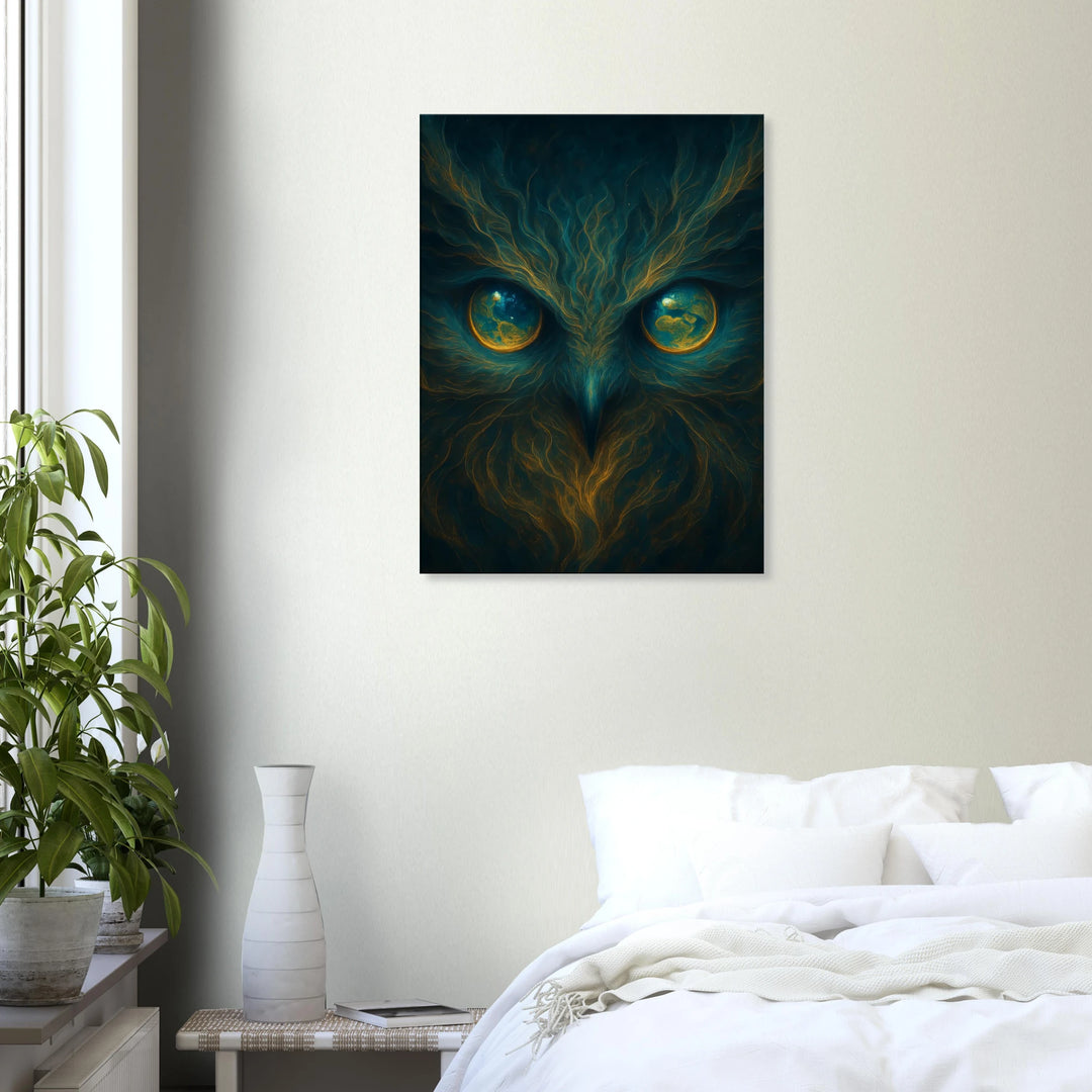 Eyes of Gaia - Simpls space print - Print Material