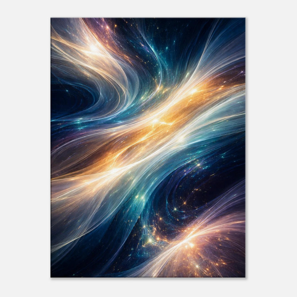 Electric Pulse – Der Moment, in dem Energie lebendig wird - Simpls space print-Print Material