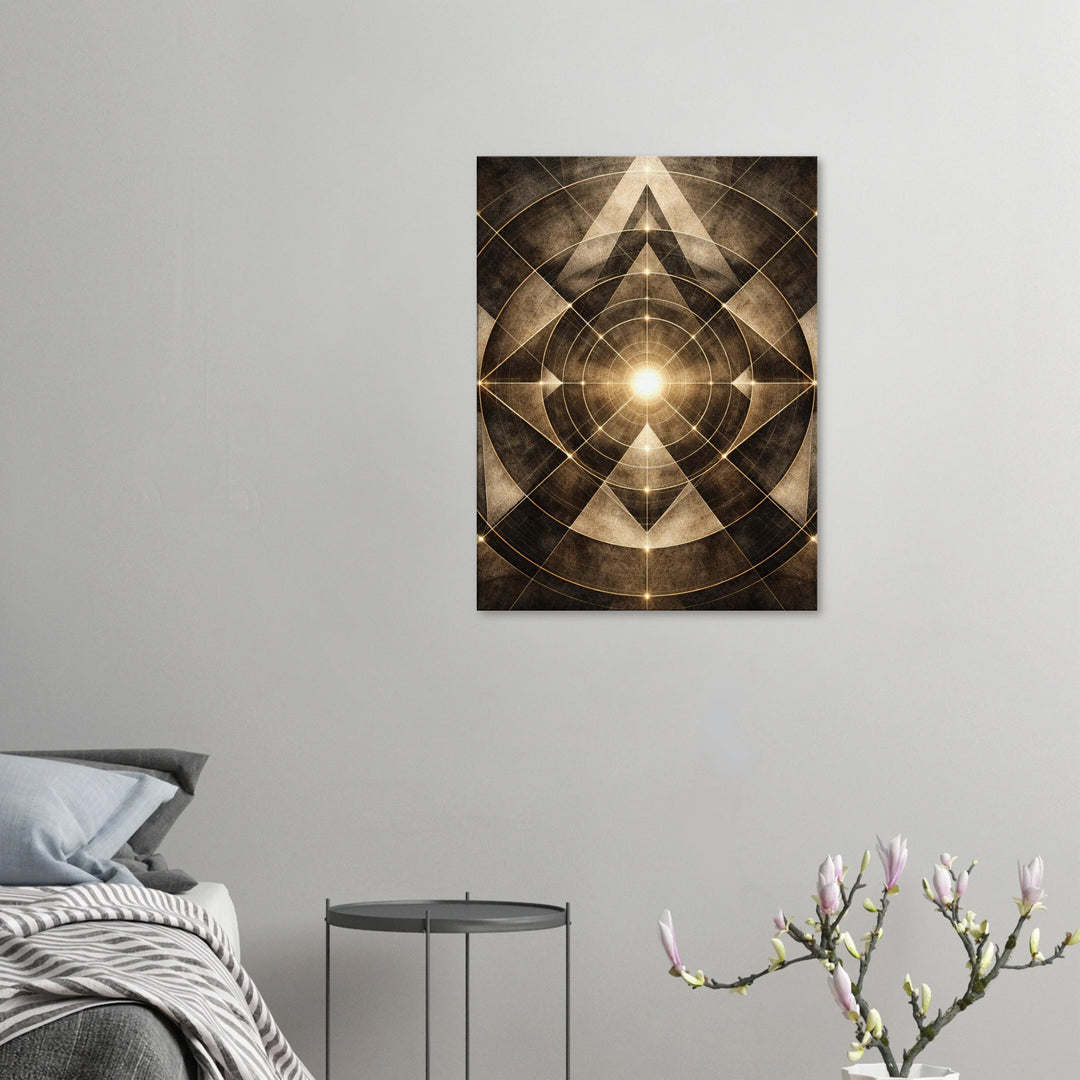 Calculated Stillness – Die Geometrie der inneren Ruhe - Simpls space print-Print Material