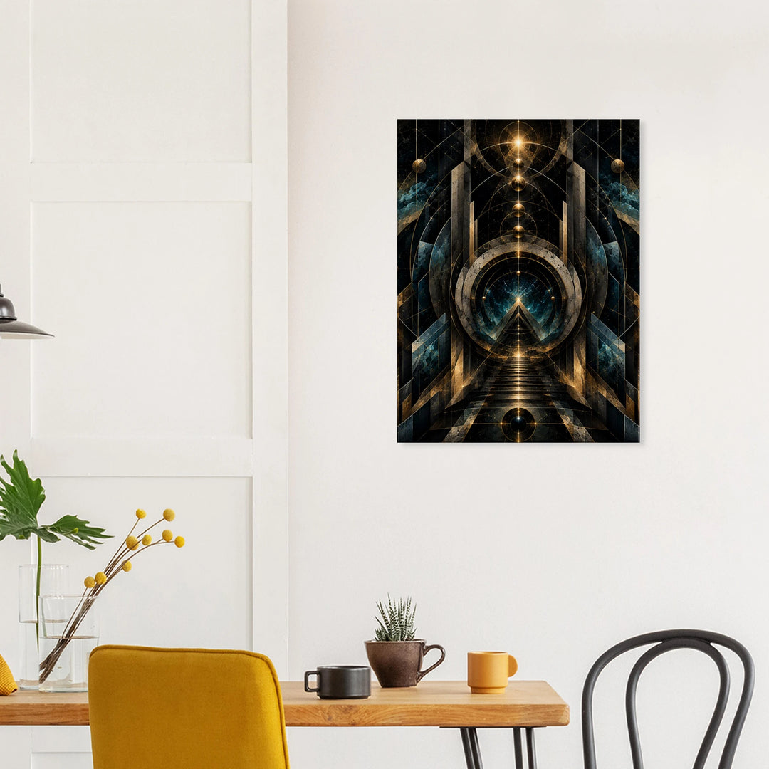 The Ascendant Passage – Wo Aufstieg zur Vision wird - Simpls space print-Print Material