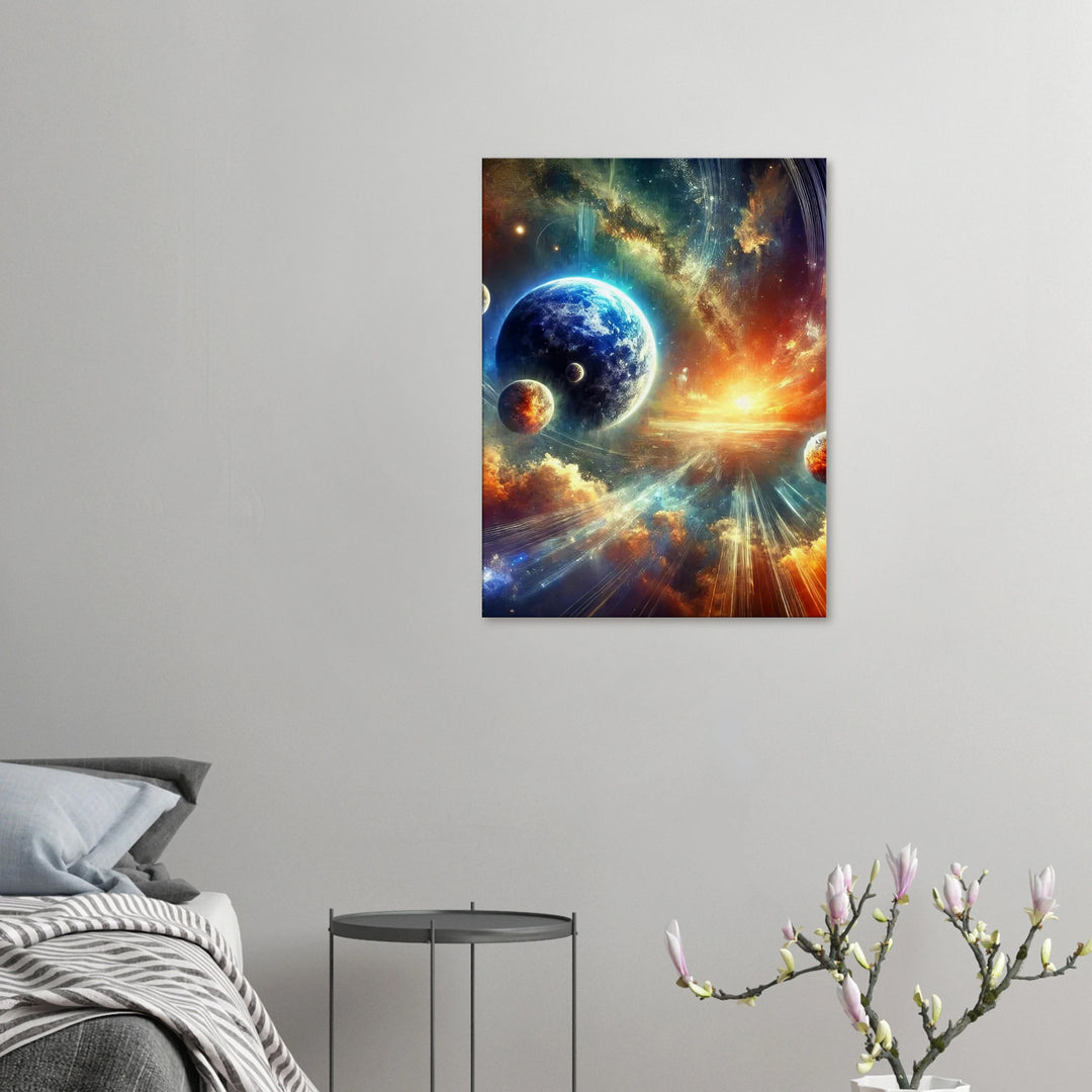 Celestial Awakening - Simpls space print - Print Material