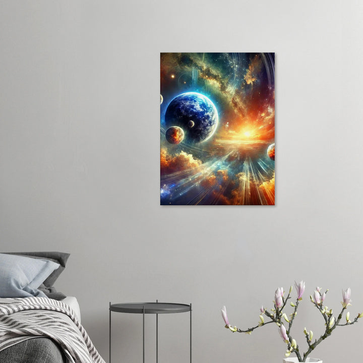 Celestial Awakening - Simpls space print - Print Material