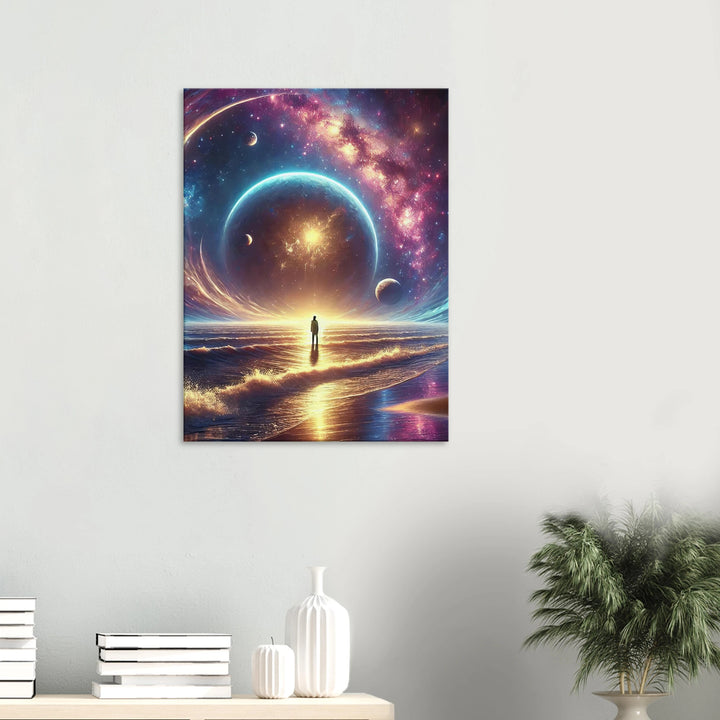 Oceans Deep – Am Ufer der Unendlichkeit - Simpls space print-Print Material