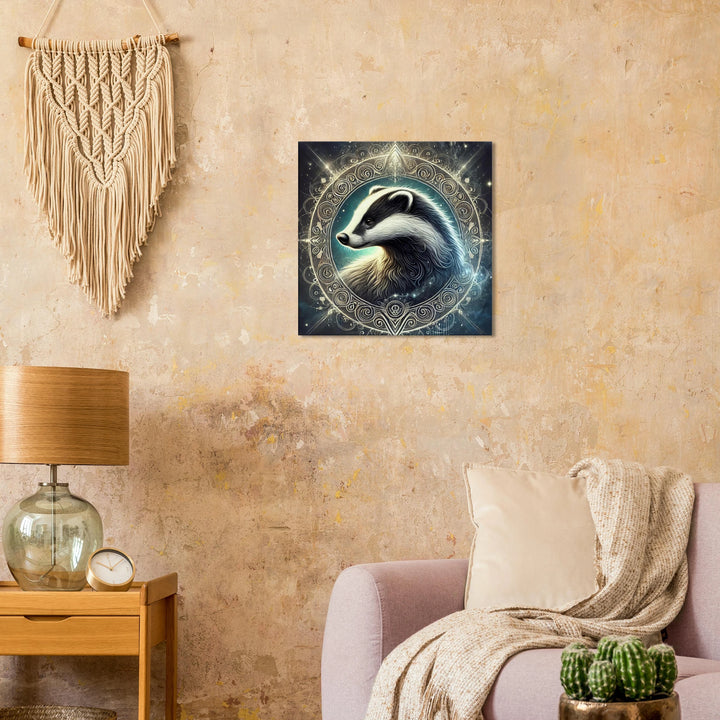 Totem - Dachs - Simpls space print - Print Material