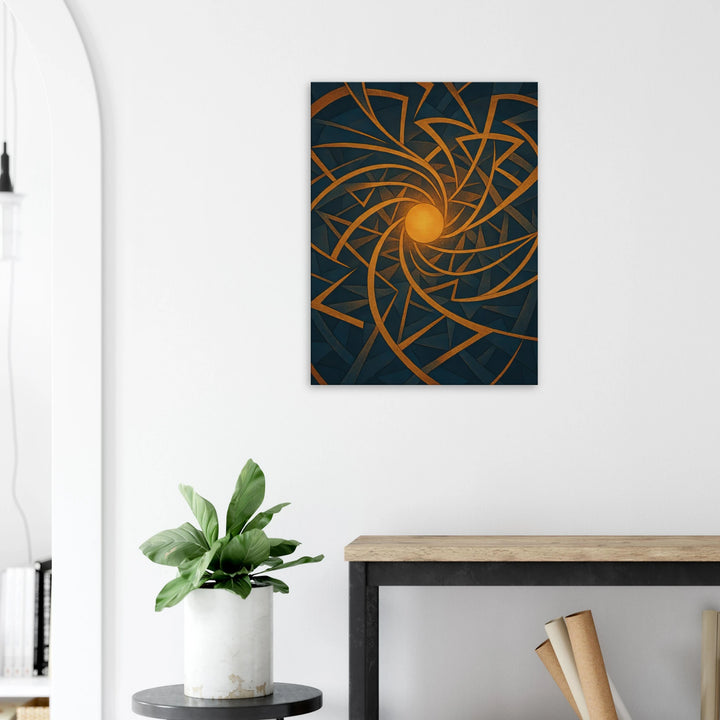Astral Angles – Wenn das Universum in Geometrie träumt - Simpls space print-Print Material
