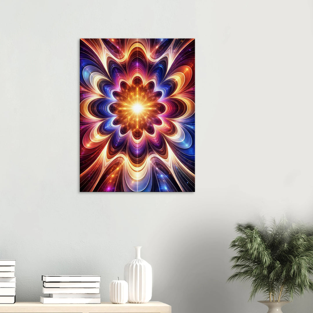 Sacred Pulse – Der Herzschlag des Universums - Simpls space print - Print Material