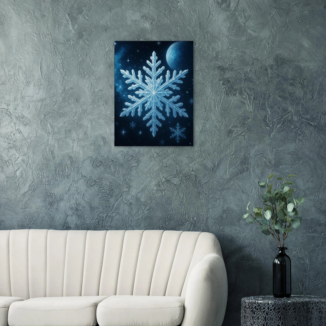 Celestial Frost - Simpls space print-Print Material