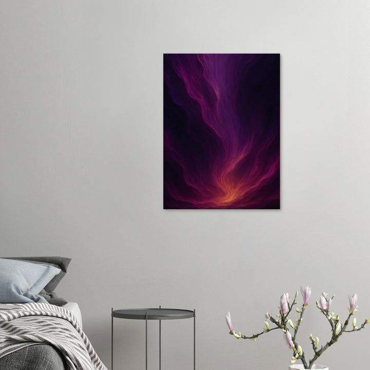 Velvet Cascade – Das Flüstern der kosmischen Ströme - Simpls space print - Print Material