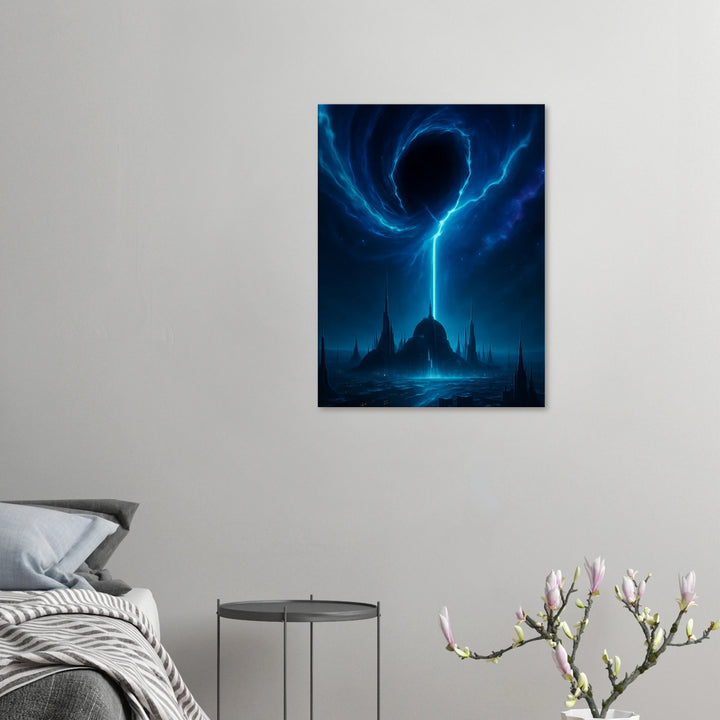 Event Horizon Pulse - Simpls space print - Print Material