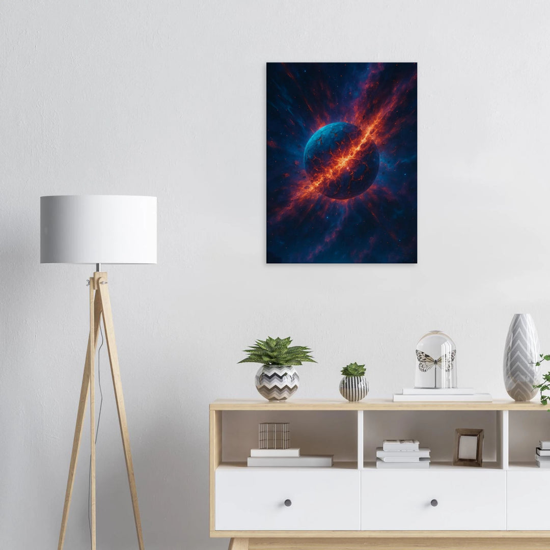 Zero Point - Leinwand - Simpls space print - Print Material