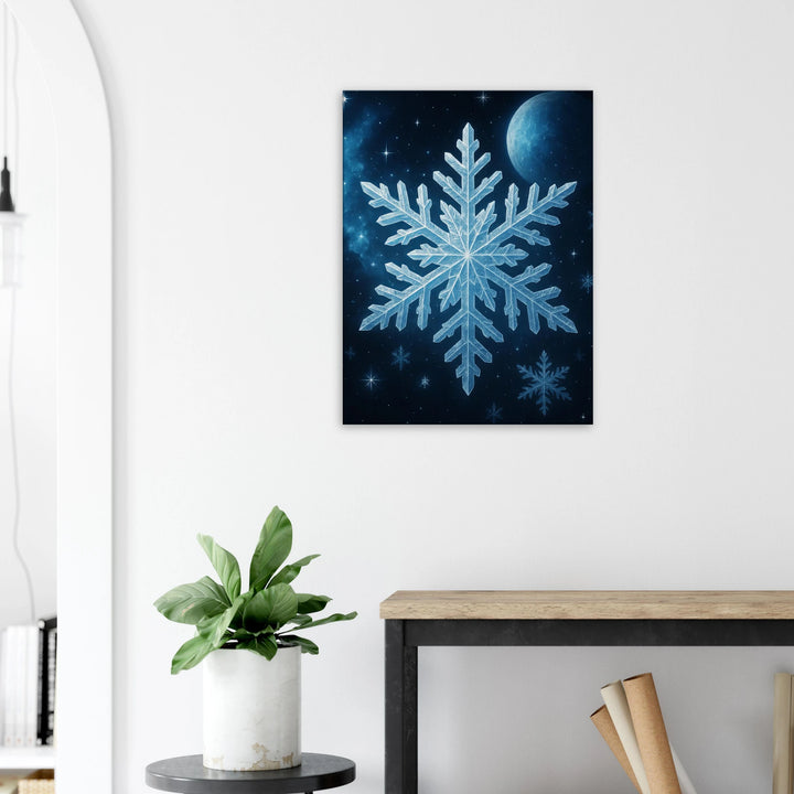 Celestial Frost - Simpls space print-Print Material