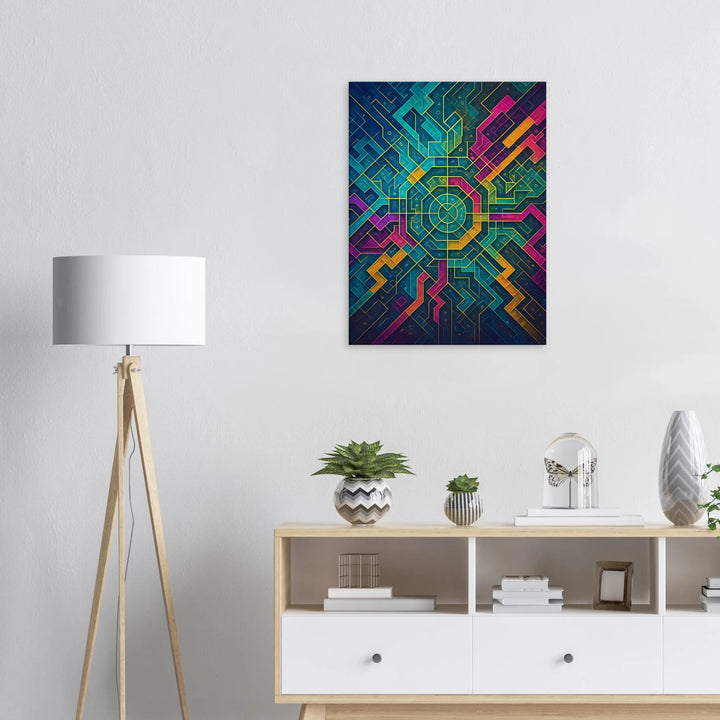 Equinox Code - Simpls space print - Print Material
