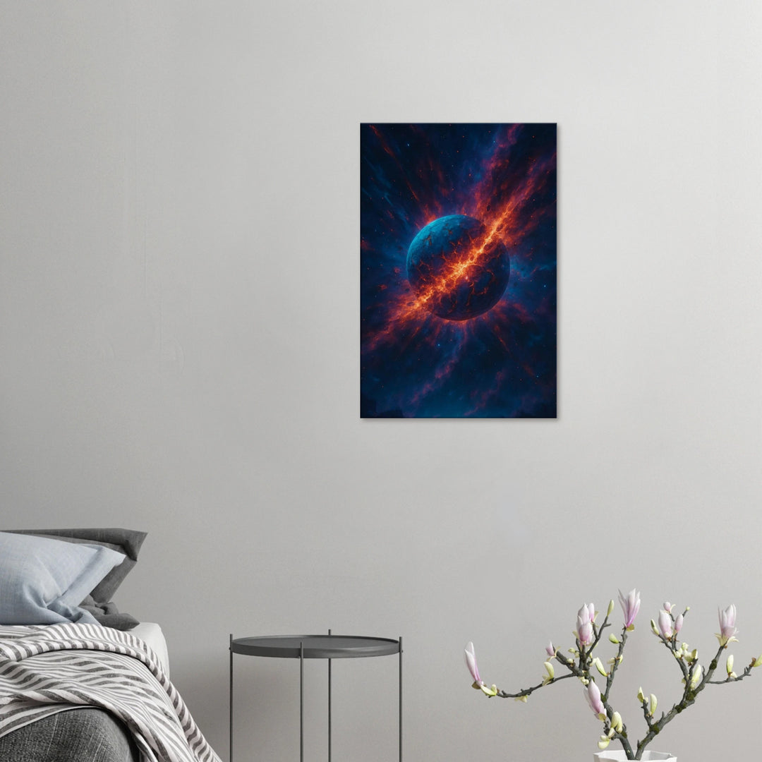 Zero Point - Leinwand - Simpls space print - Print Material