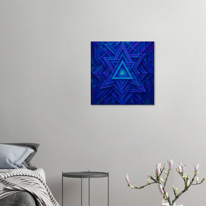 Frosty Gate – Das Tor zur stillen Tiefe - Simpls space print-Print Material