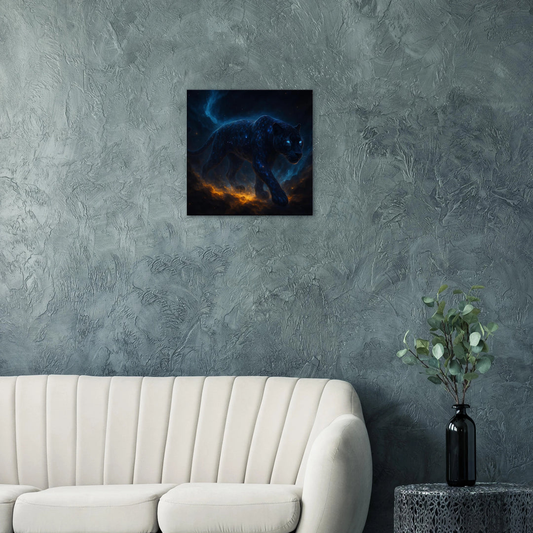 Galactic Prowler – Der stille Jäger zwischen den Sternen - Simpls space print-Print Material