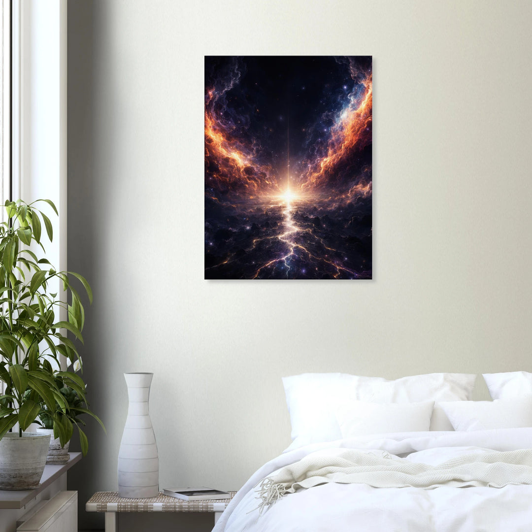 The Starless Path – Wo Dunkelheit den Weg zum Licht öffnet - Simpls space print-Print Material