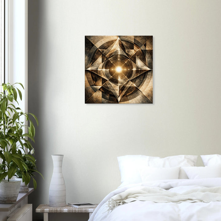 Form Before Meaning – Die stille Wahrheit der Ordnung - Simpls space print-Print Material