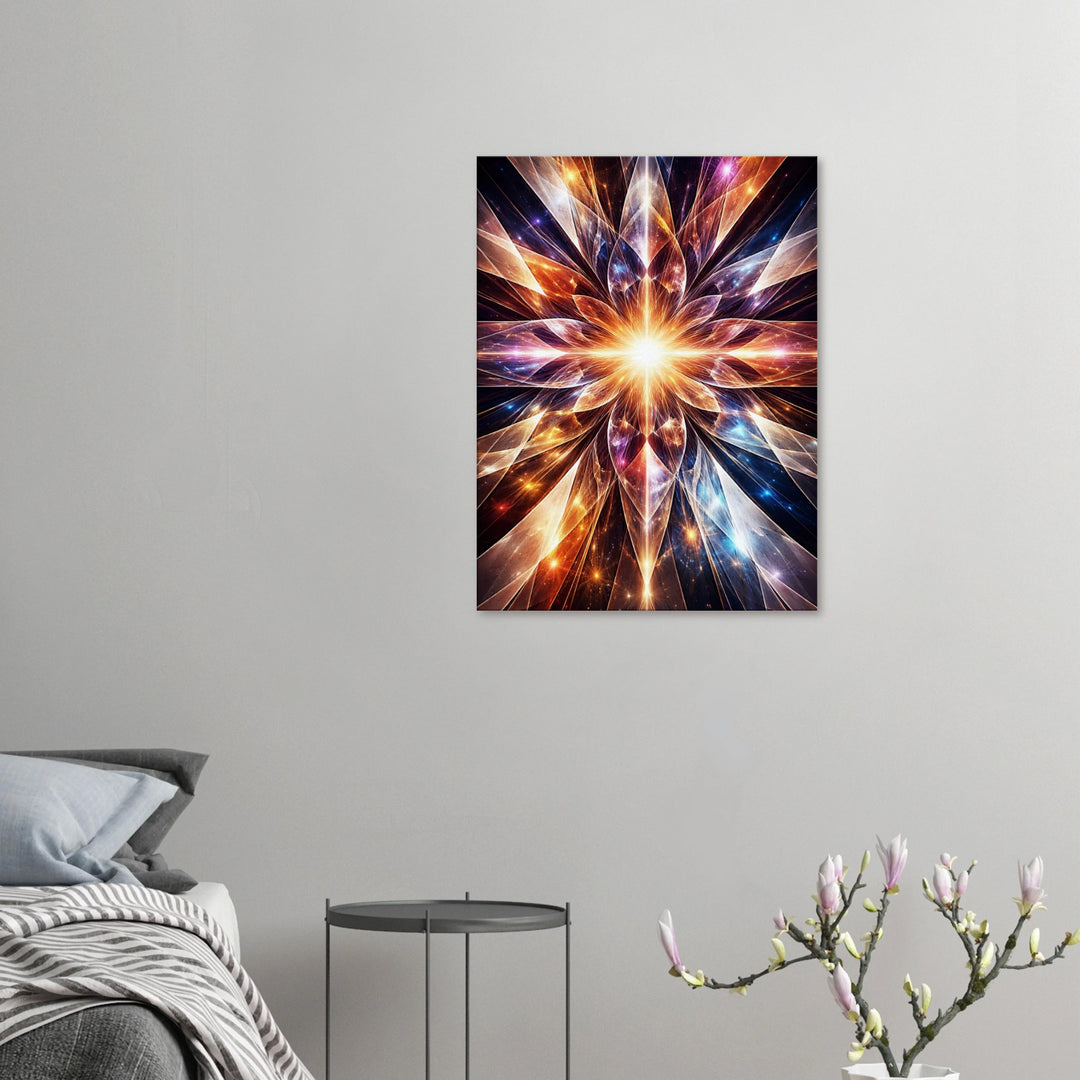 Axis Bloom – Der Moment, in dem alles zusammenfindet - Simpls space print-Print Material