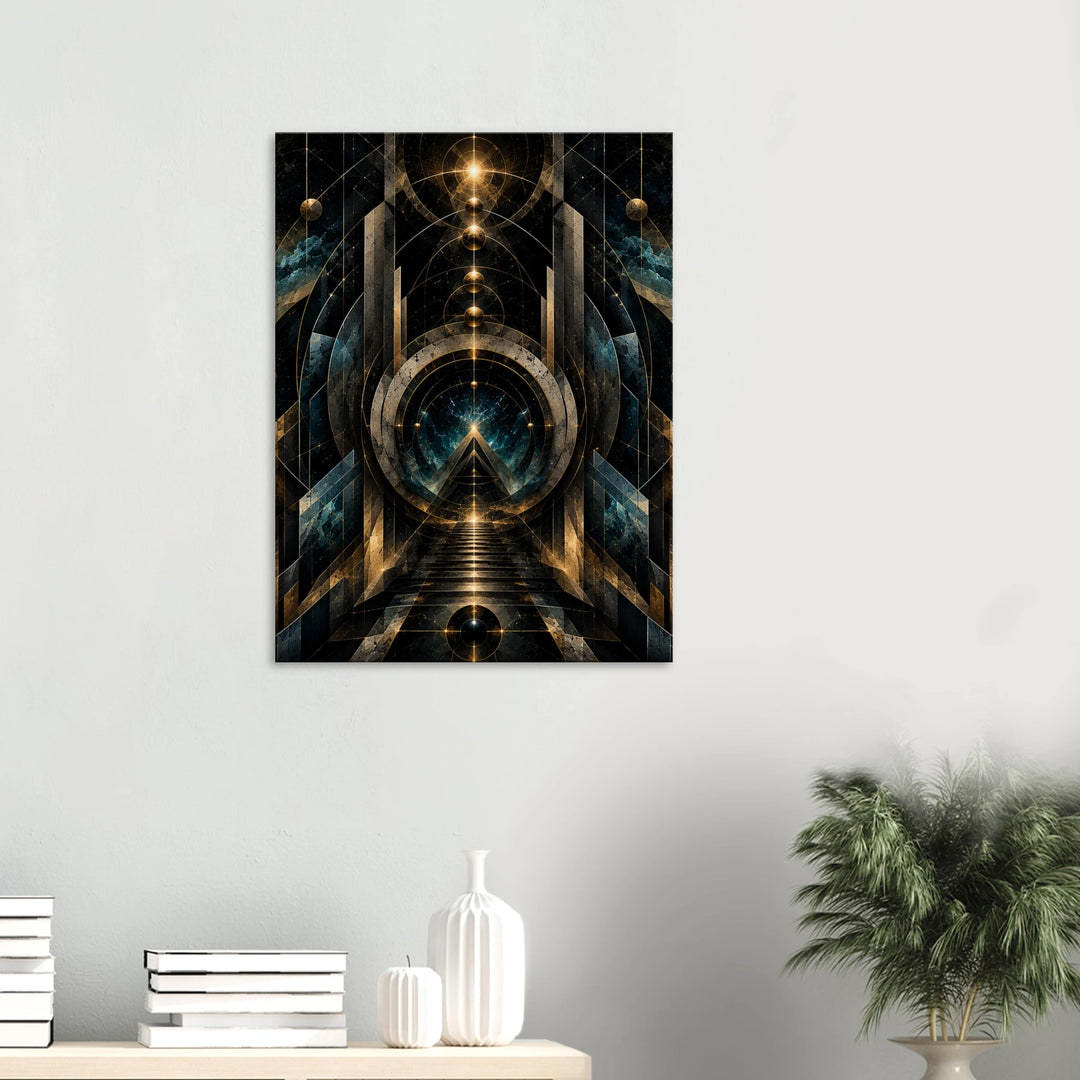 The Ascendant Passage – Wo Aufstieg zur Vision wird - Simpls space print-Print Material