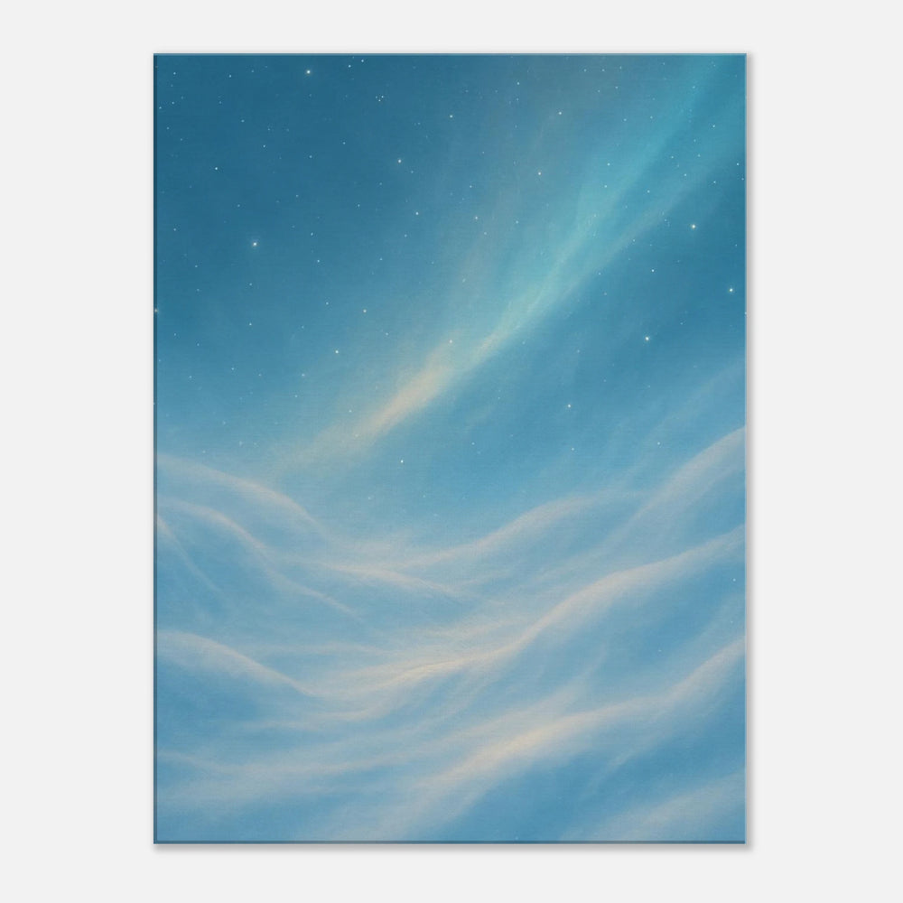 Snowdrift Silence - Simpls space print - Print Material