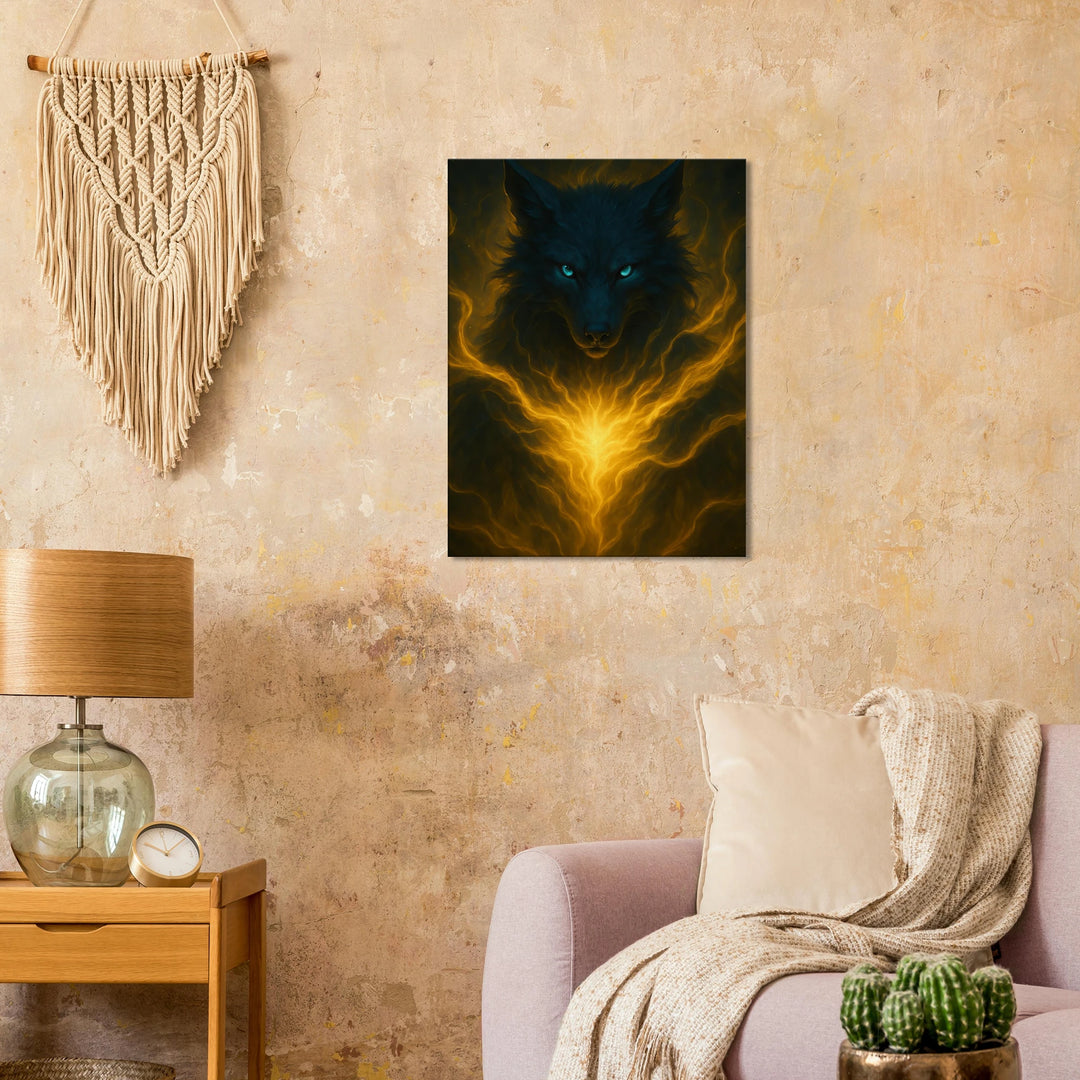Shadow Beast - Simpls space print - Print Material