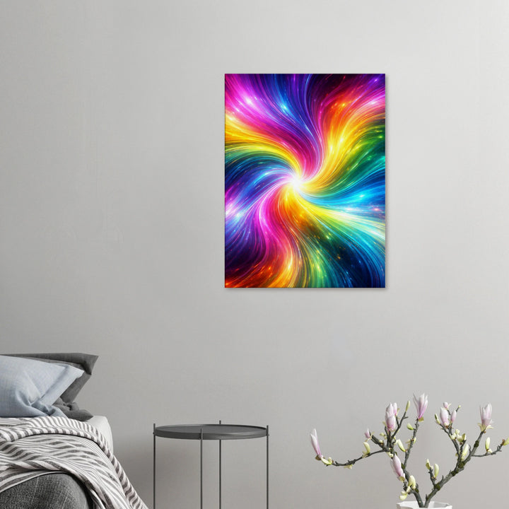 Sonic Saturation – Wo Farbe zu Bewegung wird - Simpls space print - Print Material