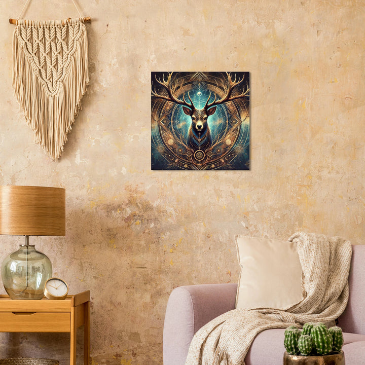 Totem - Hirsch - Simpls space print - Print Material