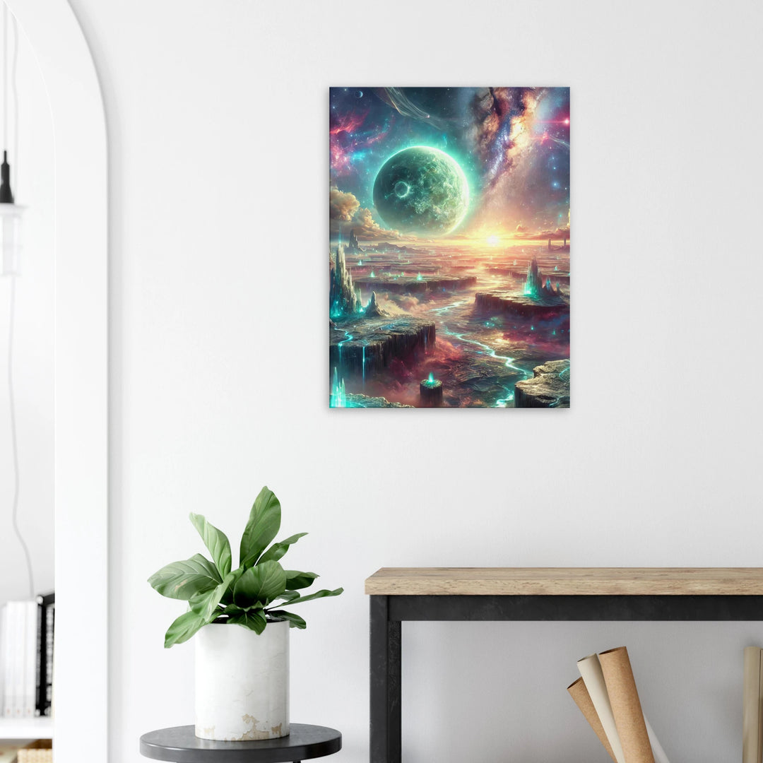 Other World 2.0 – Wo Träume neue Welten erschaffen - Simpls space print-Print Material