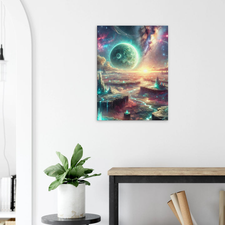 Other World 2.0 – Wo Träume neue Welten erschaffen - Simpls space print-Print Material