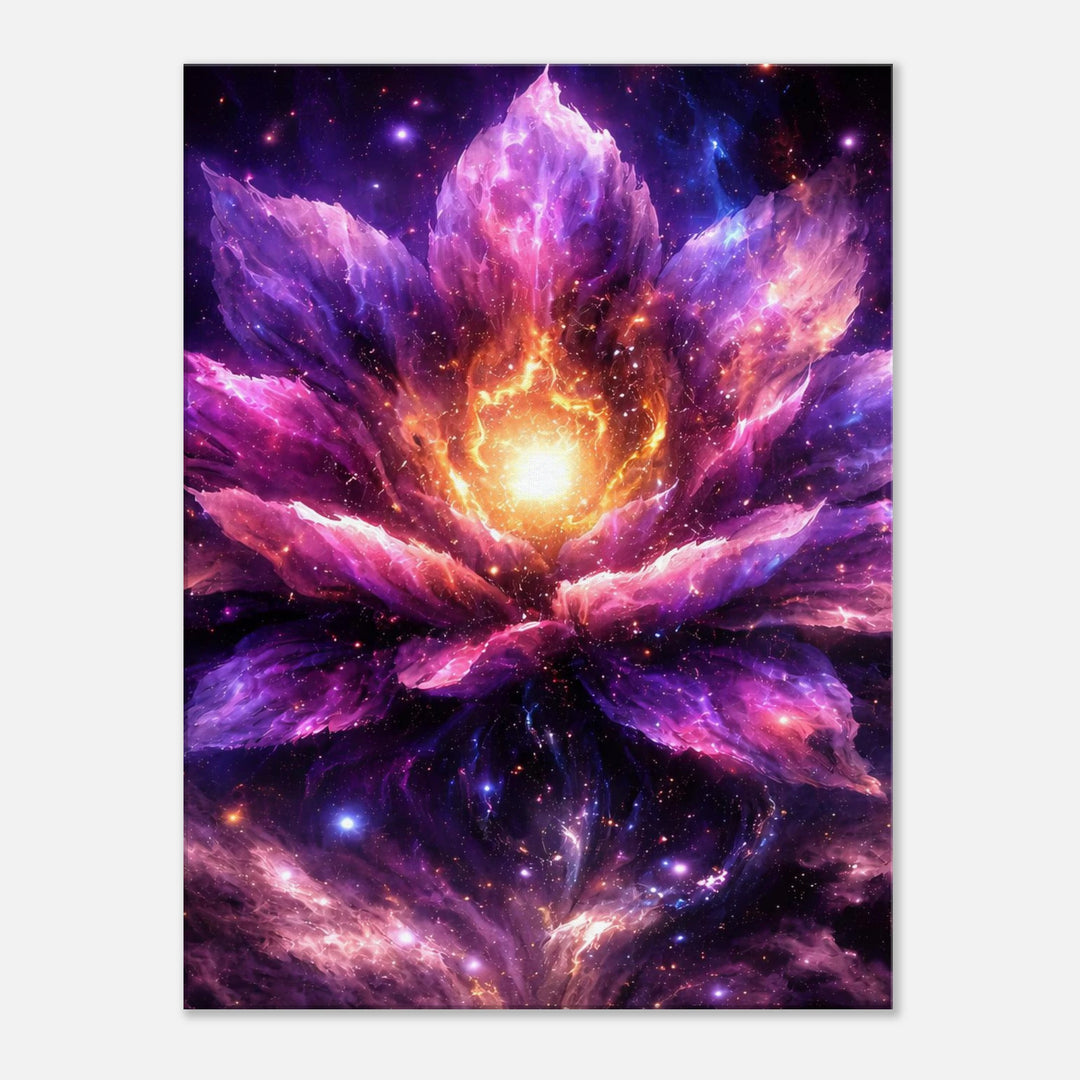 Voidflower Ritual – Wo Stille zu kosmischem Licht erblüht - Simpls space print-Print Material