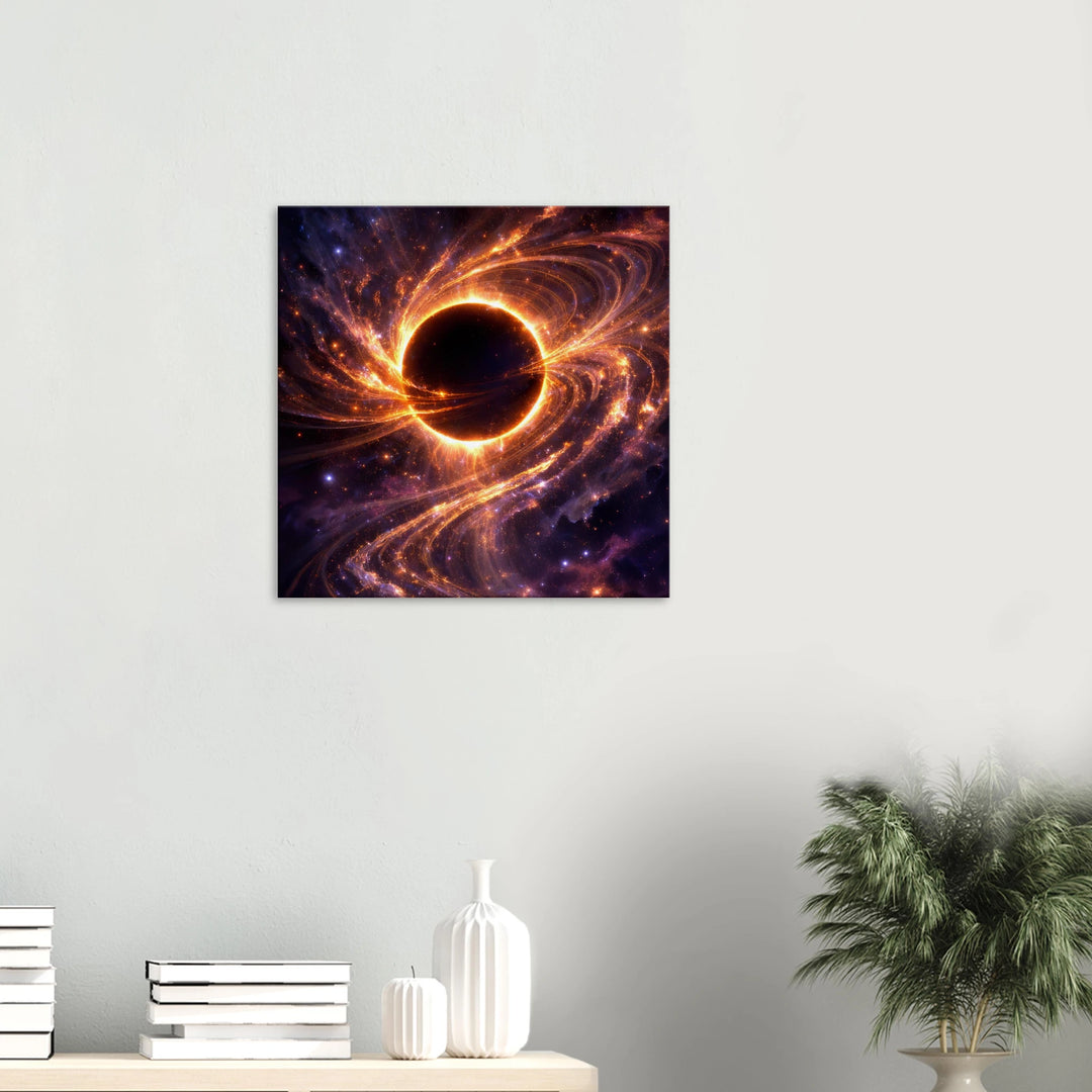 Eclipse Ascension – Wo Dunkelheit zu Aufstieg wird - Simpls space print-Print Material