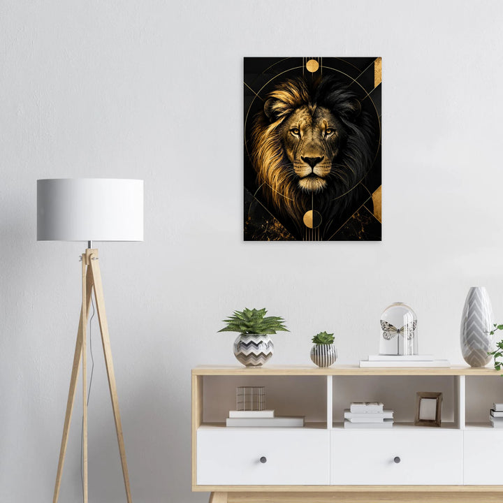 Golden Monarch – Wo Präsenz zur Legende wird - Simpls space print - Print Material