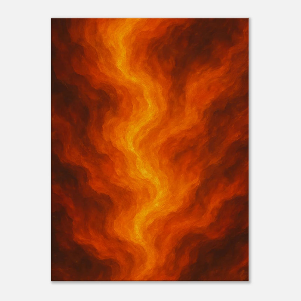 Rising Fire - Simpls space print - Print Material
