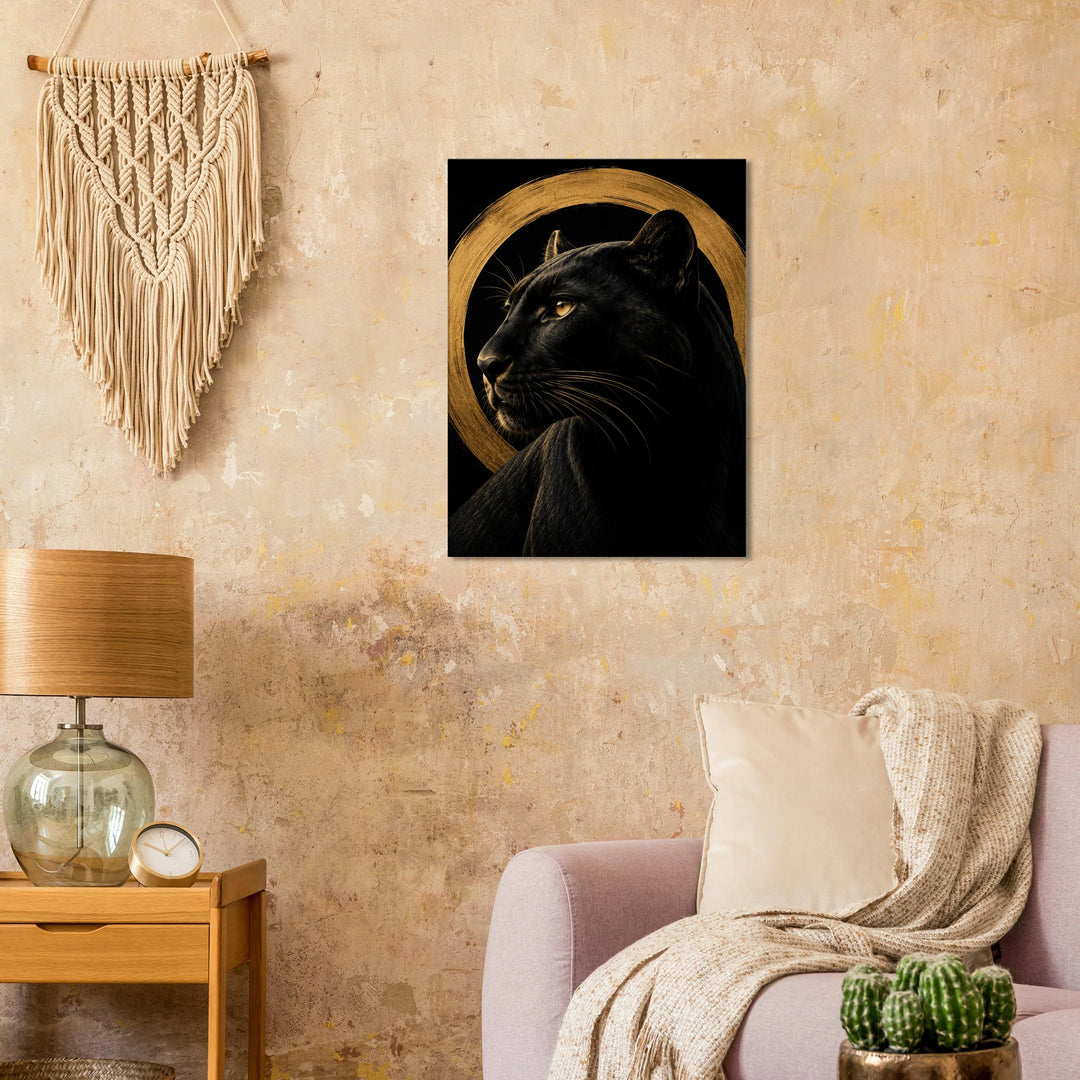 Obsidian – Wo Stille zur Dominanz wird - Simpls space print-Print Material