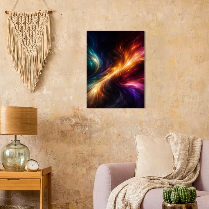 Rasidual Hue – Wo Licht und Tiefe verschmelzen - Simpls space print - Print Material
