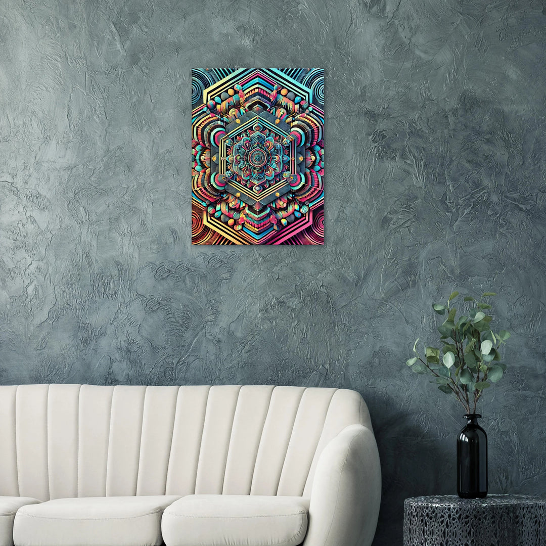 Hexagon - Simpls space print - Print Material