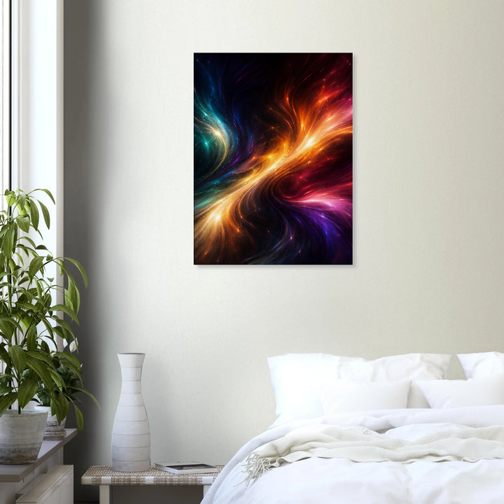 Rasidual Hue – Wo Licht und Tiefe verschmelzen - Simpls space print-Print Material