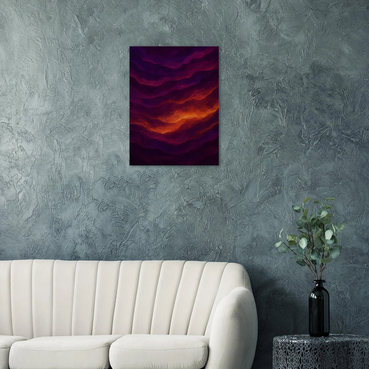 Twilight Layers – Die stille Tiefe zwischen Tag und Nacht - Simpls space print-Print Material