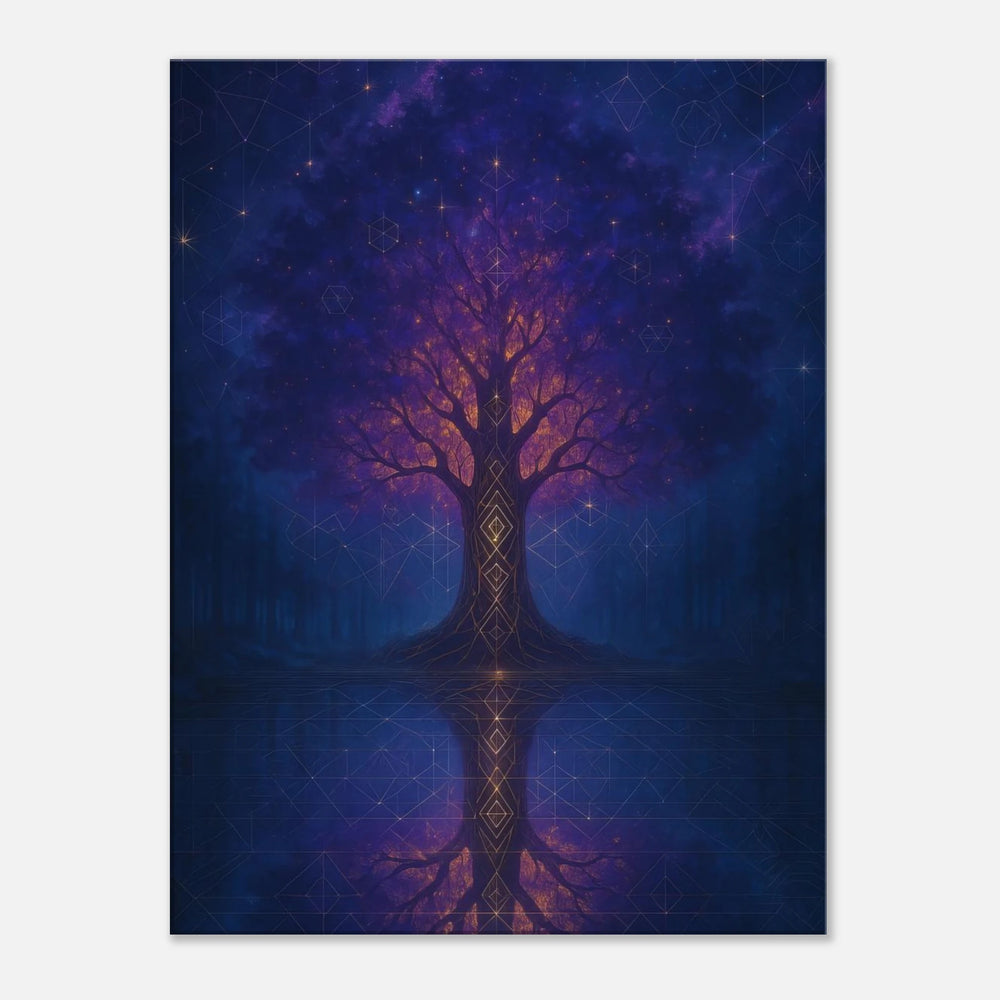 Spirit Tree - Simpls space print - Print Material
