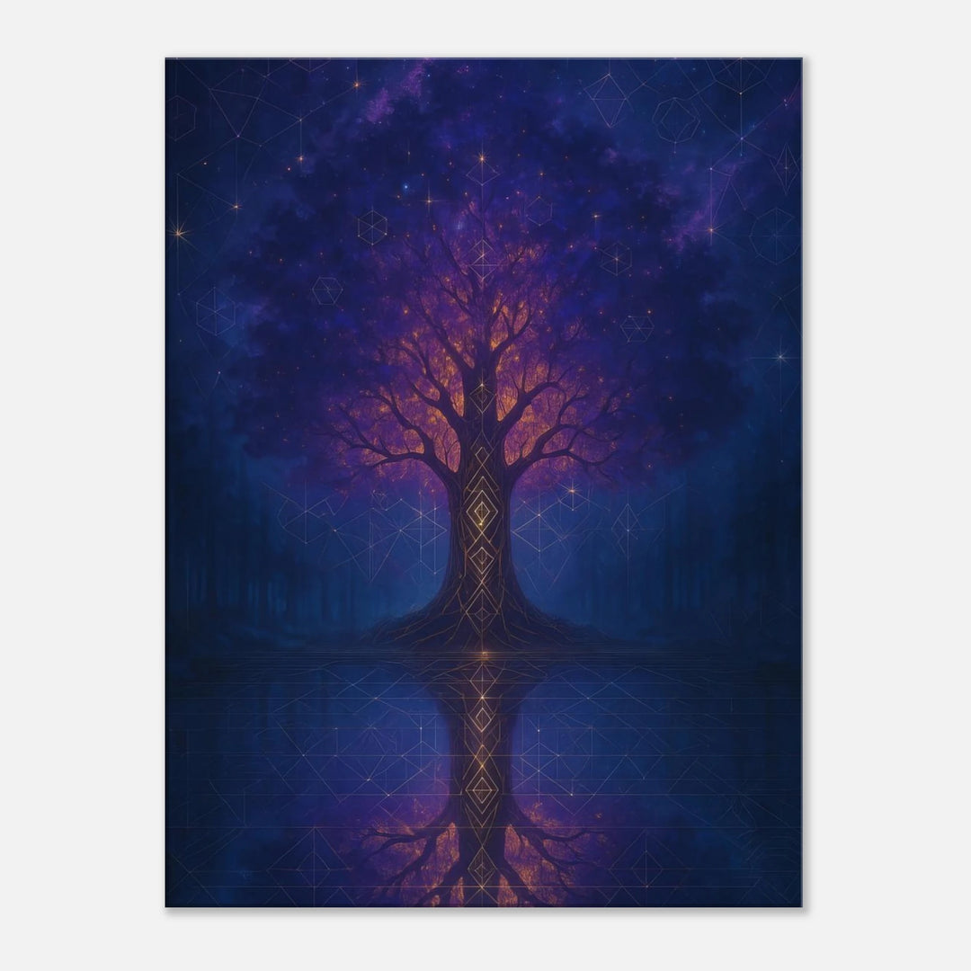 Spirit Tree - Simpls space print - Print Material