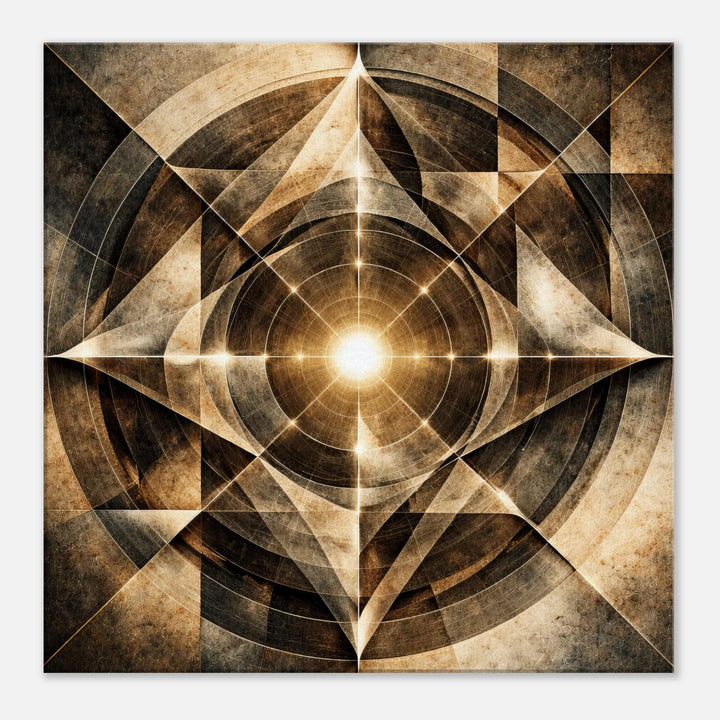 Form Before Meaning – Die stille Wahrheit der Ordnung - Simpls space print - Print Material