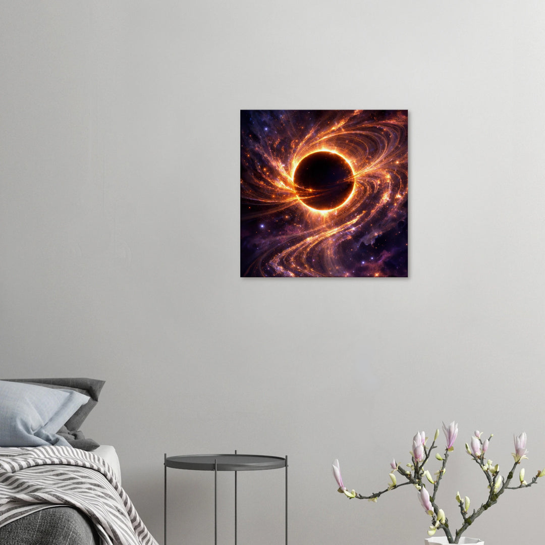 Eclipse Ascension – Wo Dunkelheit zu Aufstieg wird - Simpls space print-Print Material