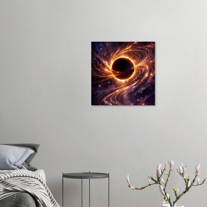 Eclipse Ascension – Wo Dunkelheit zu Aufstieg wird - Simpls space print-Print Material