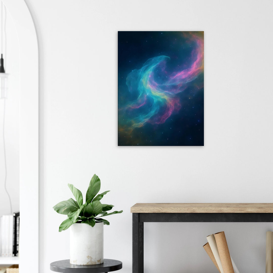 Astral Mirage – Wo Träume durch das Universum tanzen - Simpls space print-Print Material