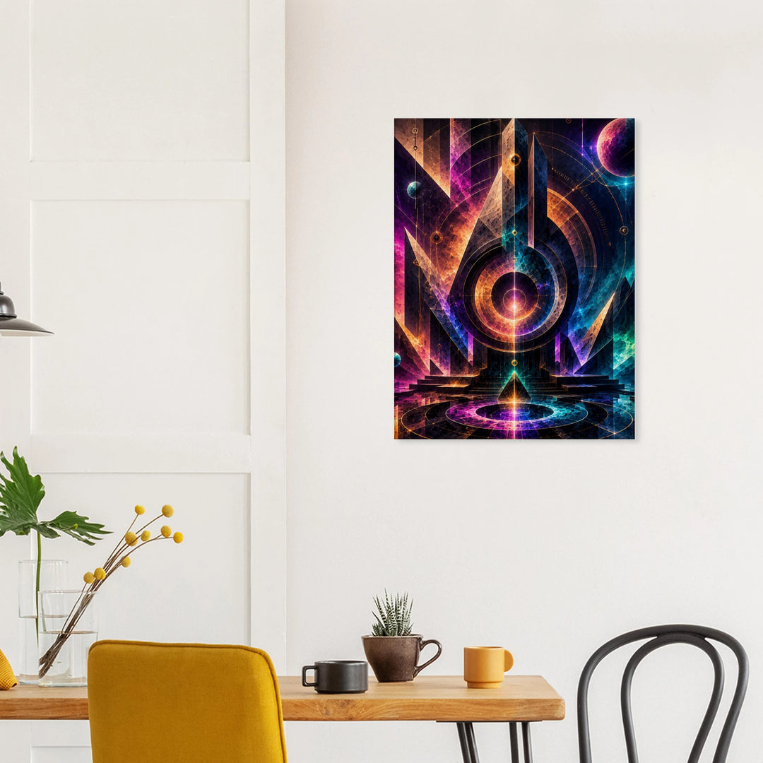 Obelyra – Wo Gegensätze ins Gleichgewicht finden - Simpls space print-Print Material
