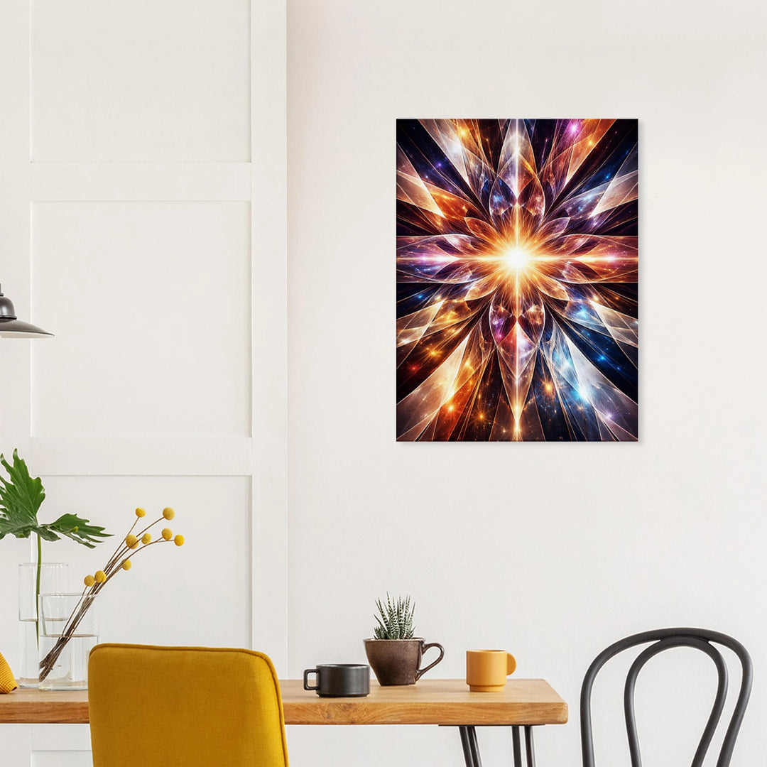 Axis Bloom – Der Moment, in dem alles zusammenfindet - Simpls space print - Print Material