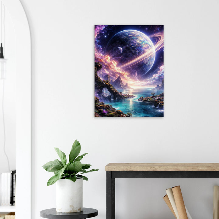 Lucid Orbit – Wo Träume den Kosmos berühren - Simpls space print-Print Material