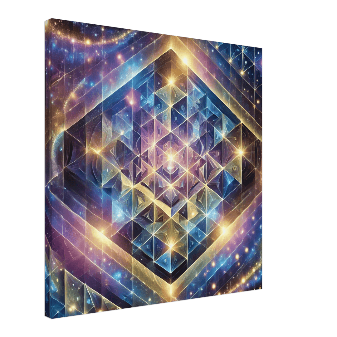 Geometrix - Leinwand - Simpls space print - Print Material