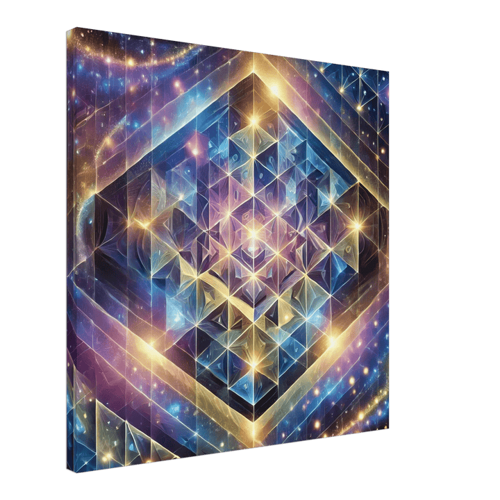 Geometrix - Leinwand - Simpls space print - Print Material