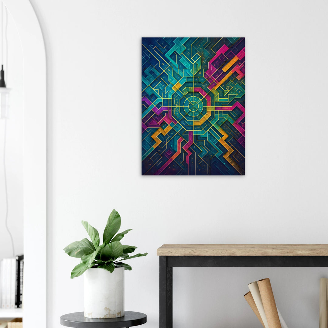 Equinox Code - Simpls space print - Print Material